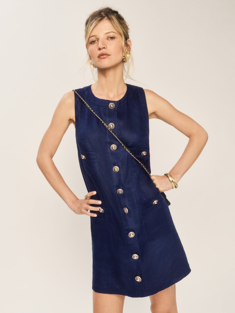 Tropez Linen Dress | Reformation (Global)