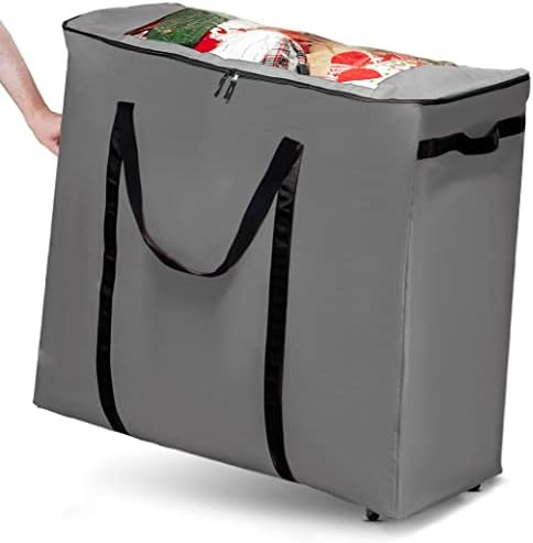 ZOBER Seasonal/Christmas XLarge Rolling Accessory Storage Bag/Container, Xmas Decoration Storage Bag | Amazon (US)