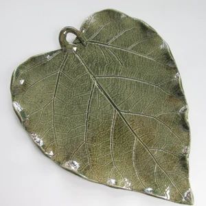 Ceramic Leaf Tray Stoneware Leaf Platter Real Leaf Dish | Etsy | Etsy (US)