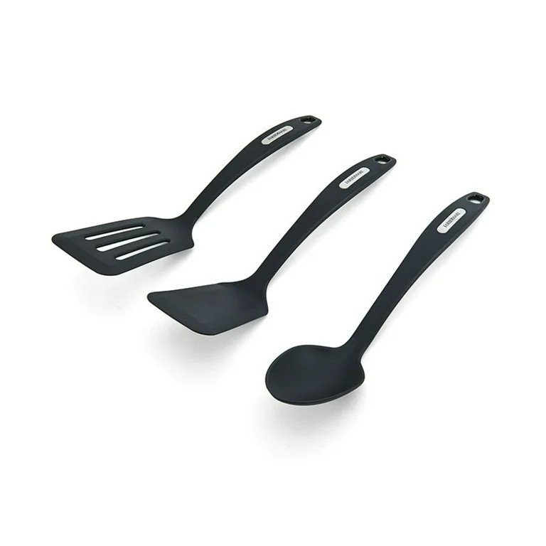 Farberware Set of 3 Nylon Tools, Slotted Turner, Short Turner, Basting Spoon | Walmart (US)