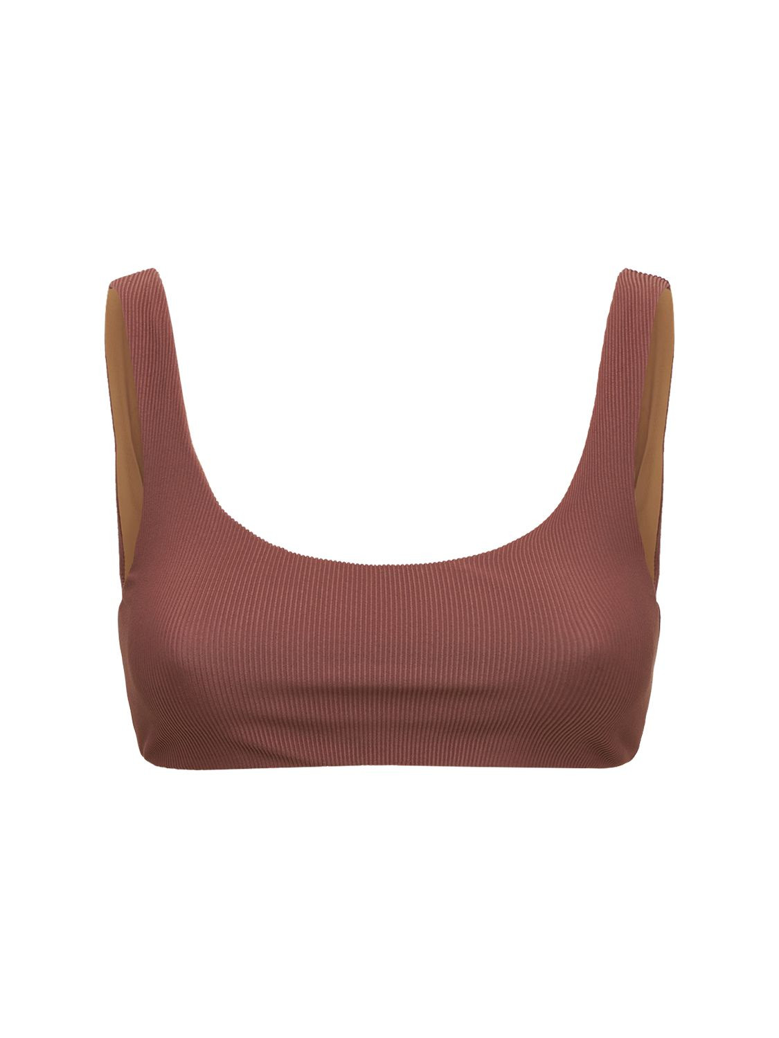 Rounded Edges Bikini Top | Luisaviaroma