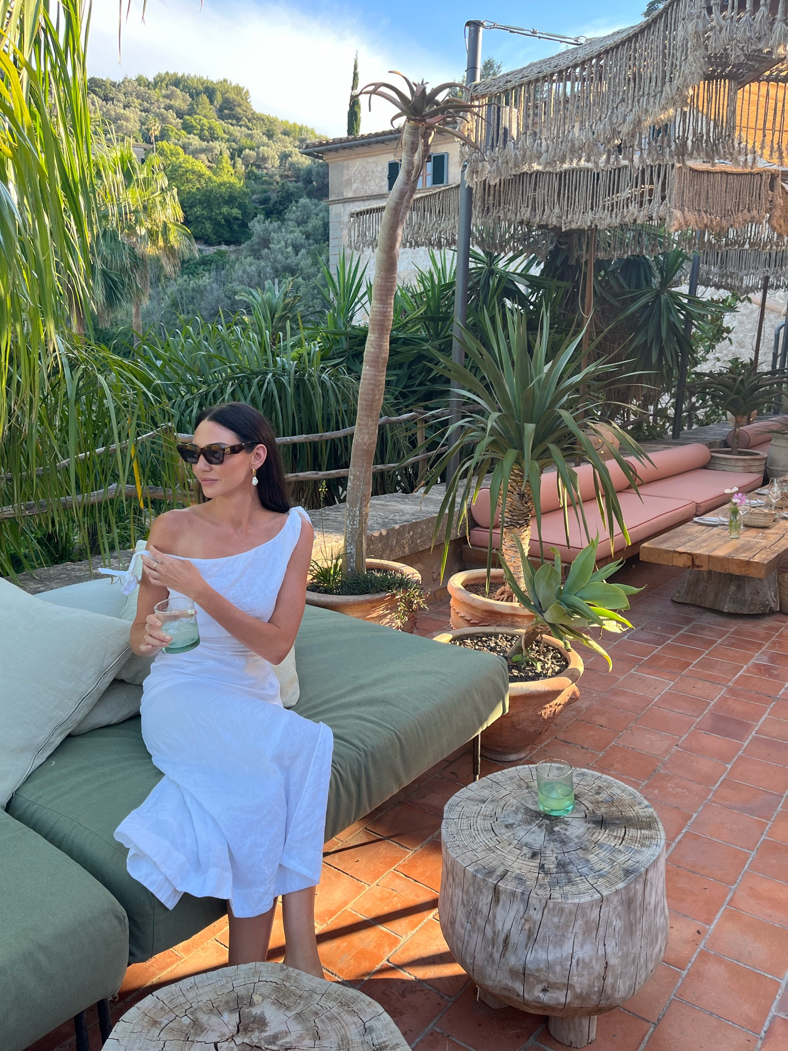 Sunsets in Mallorca. Wearing the Bettina off shoulder dress by SIR the label. 

#LTKaustralia #LTKstyletip #LTKtravel