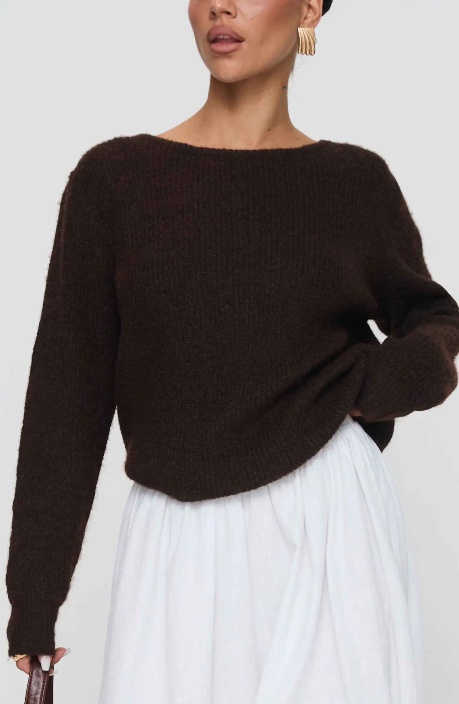 Abrams Boat Neck Sweater | Nordstrom
