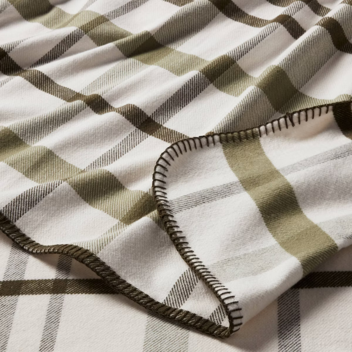 Brushed Cotton Blanket - Threshold™ | Target