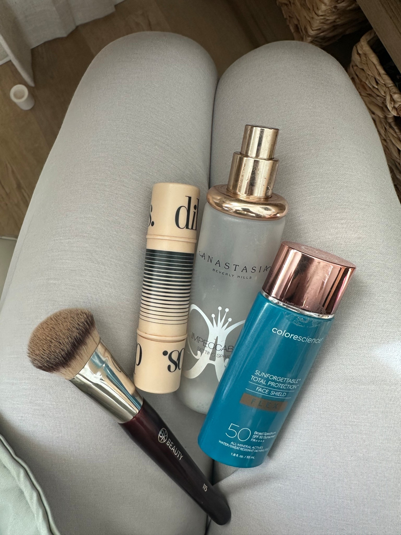 My no makeup makeup products for today I using my tinted sunscreen, cream bronzer blush stick from Dibs, and Anastasia Beverly Hills setting spray 

#LTKselfcare #LTKgrwm #LTKBeauty