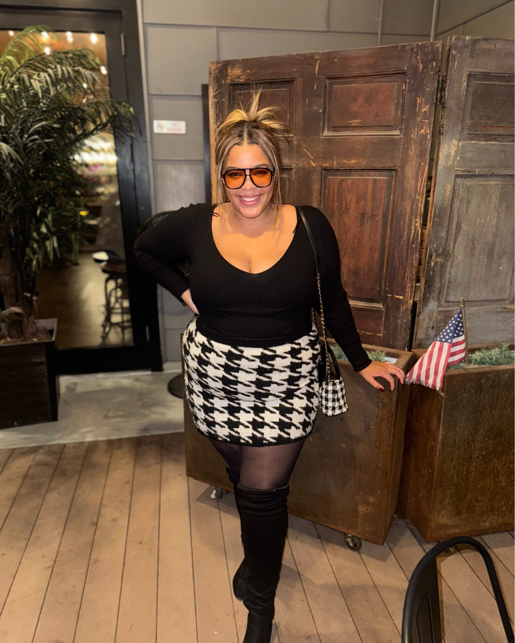 The perfect fall look for week day dinner plans. Pair this skirt with a matching purse to give clueless and Chanel. 

#LTKFindsUnder100 #LTKMidsize #LTKCyberWeek