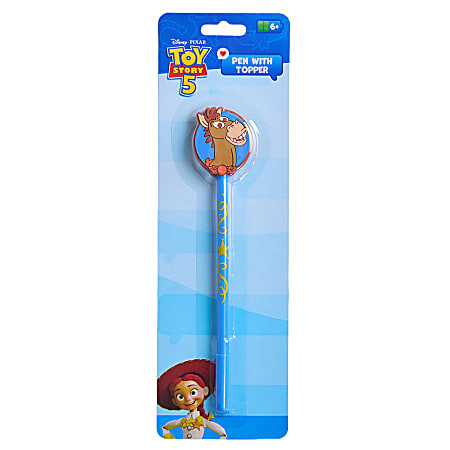 Toy Story 5 2D Licensed Topper Ballpoint Pen Medium Point 0.7mm Blue Ink Quantity 1 - Office Depo... | Office Depot and OfficeMax 