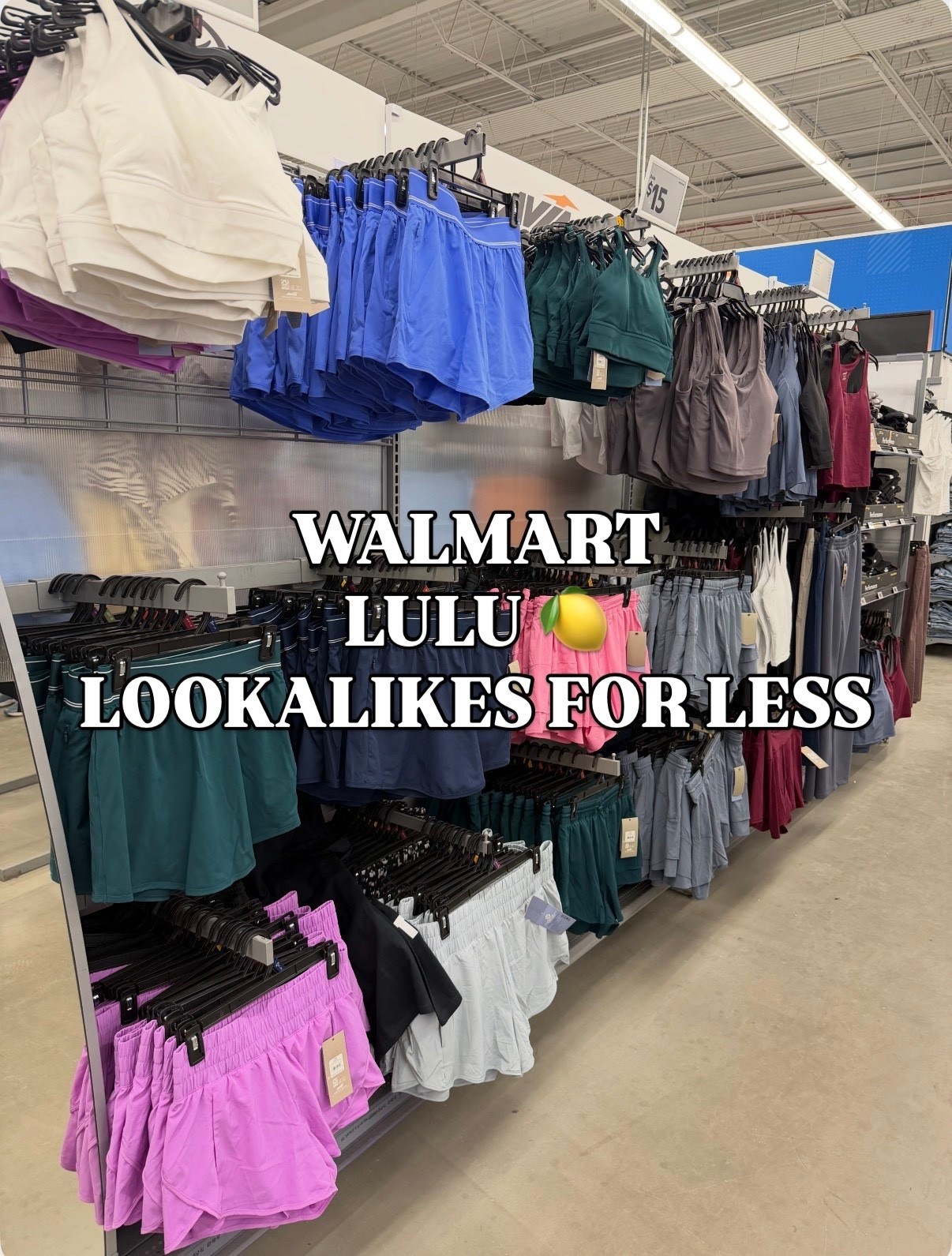 WALMART | lululemon lookalikes for less