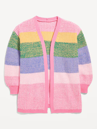 SoSoft Open-Front Cardigan Sweater for Toddler Girls | Old Navy (US)
