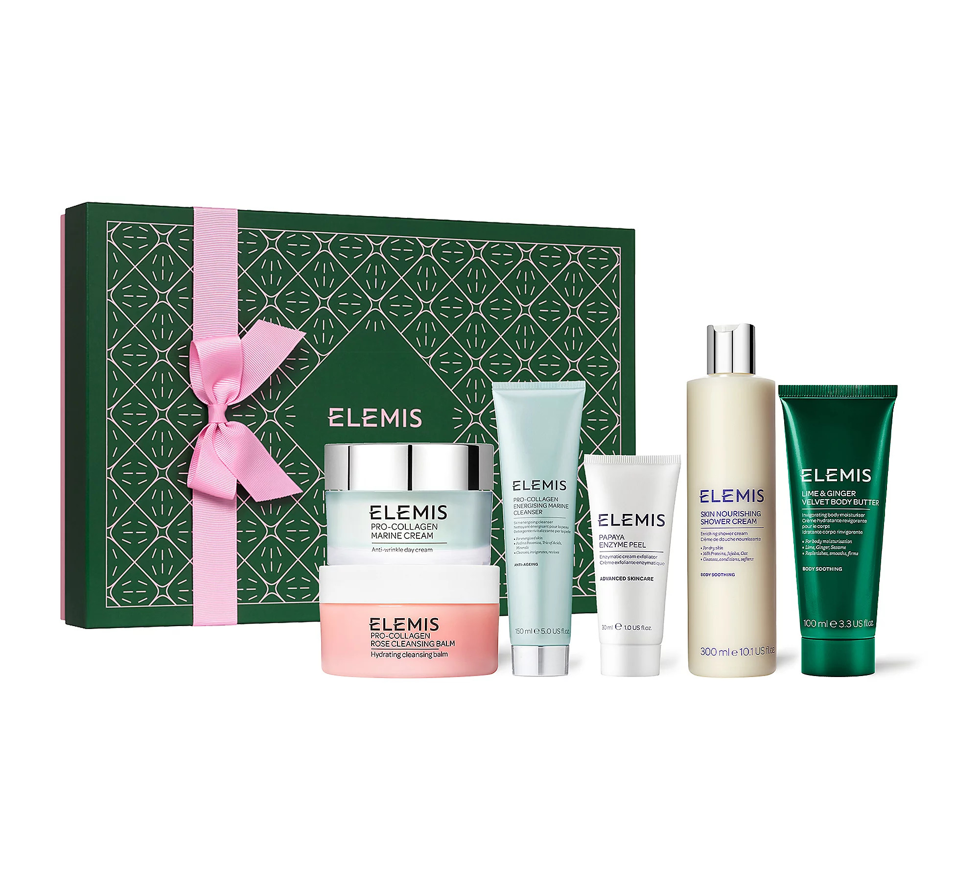 ELEMIS Gift of Luxury Pro-Collagen Face & Body6-Pc Collection | QVC