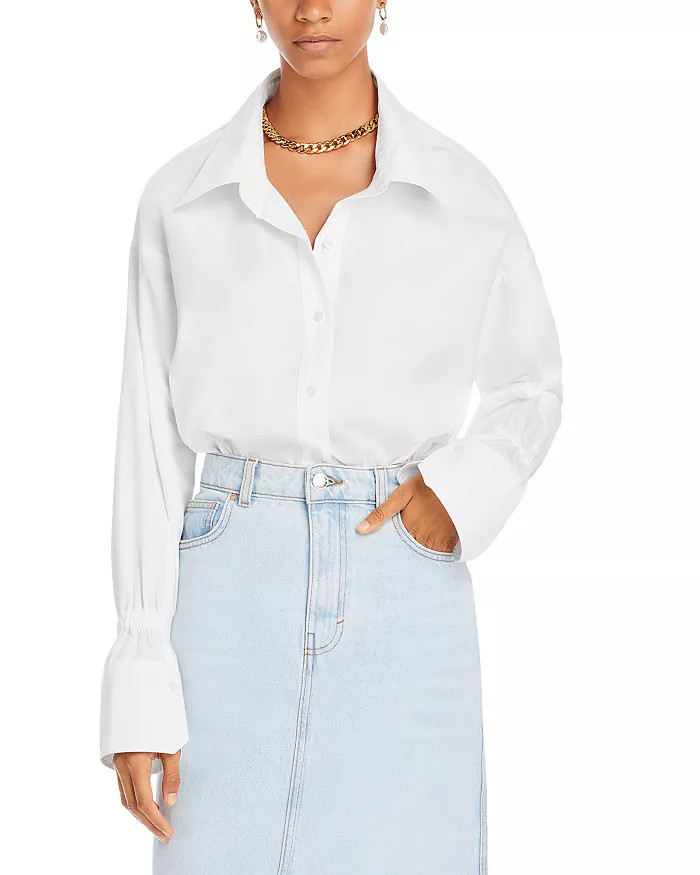 Monica French Cuff Shirt | Bloomingdale's (US)