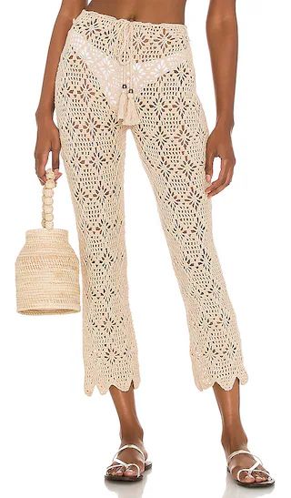 Tulum Pant in Creme | Revolve Clothing (Global)