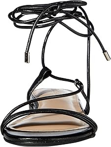 The Drop Women's Samantha Flat Strappy Lace-Up Sandal | Amazon (US)