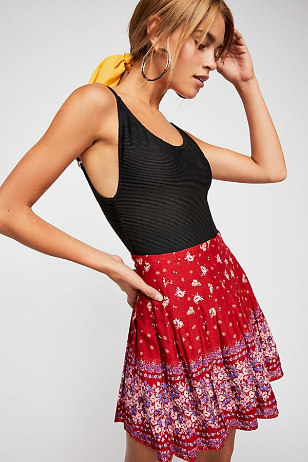Step-Up Pleated Mini Skirt by Free People | Free People (Global - UK&FR Excluded)