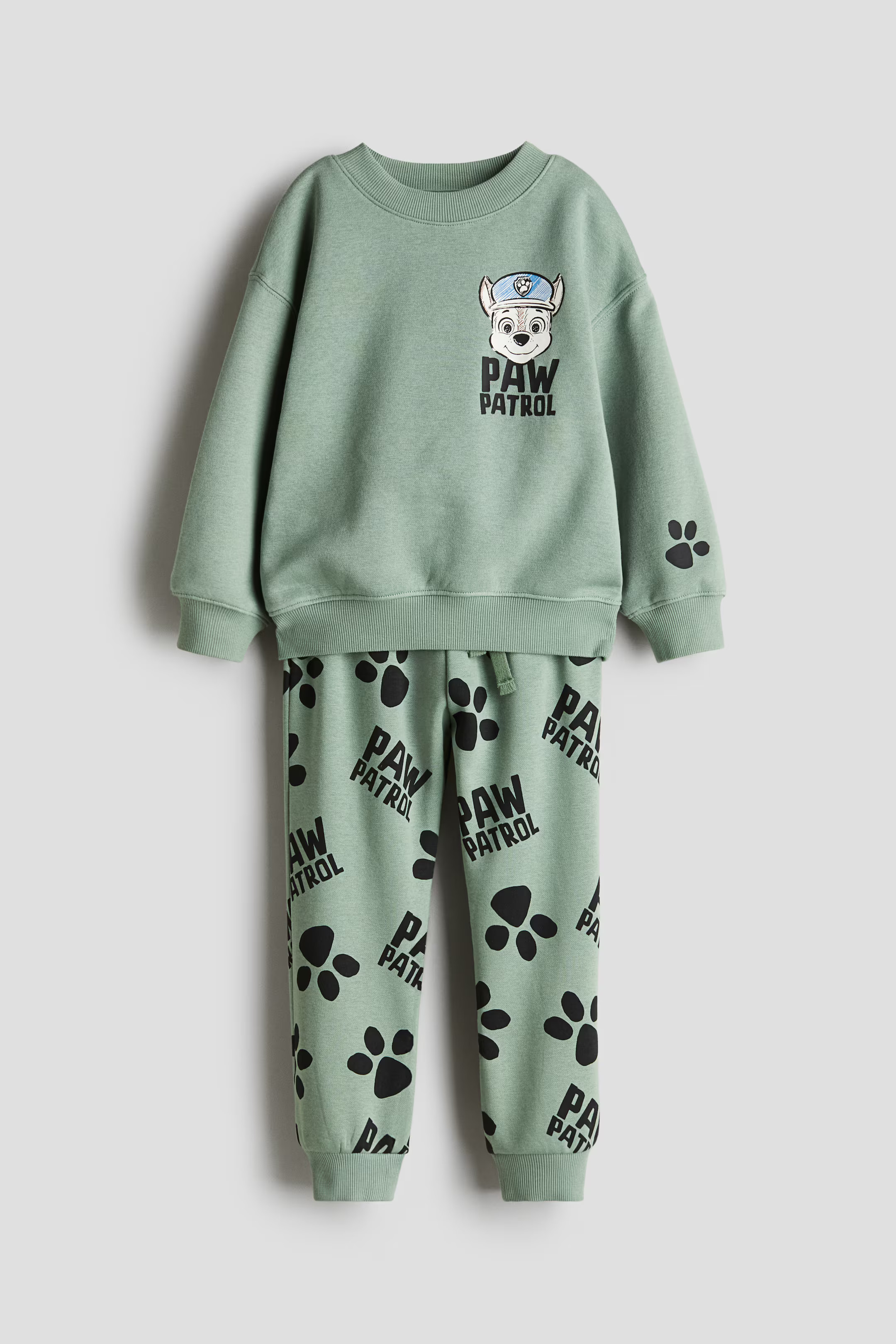 2-piece Printed Sweatsuit - White/LEGO - Kids | H&M US | H&M (US + CA)