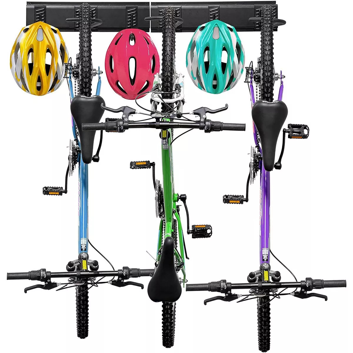 RaxGo Bike Rack Wall Mount Garage Storage, Bicycle and Helmet Hanger | Target