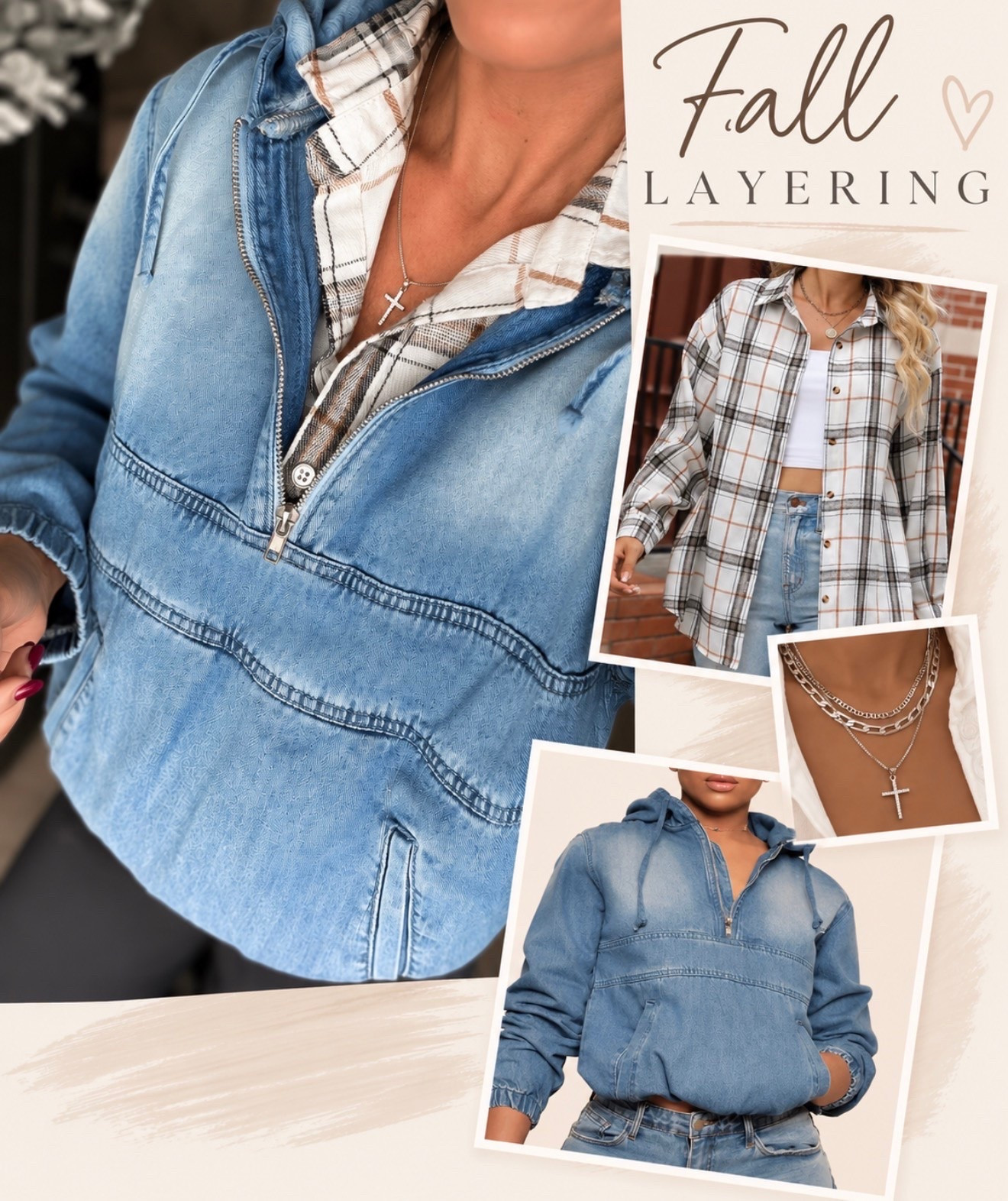 Yall have been loving this new denim hoodie from Amazon. 
Hoodie/ small
Flannel/ small
Pants/ medium

#LTKOver40 #LTKSeasonal