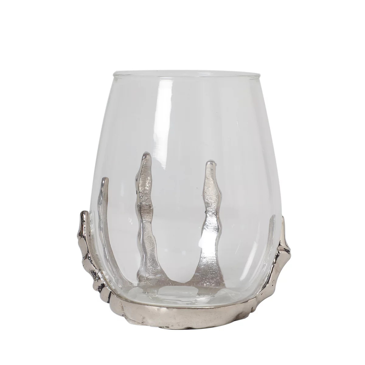 Celebrate Together™ Halloween Faux Skeleton Hand Stemless Wine Glass | Kohl's