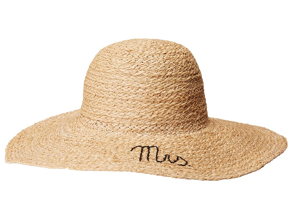 Hat Attack - What's Your Motto Sun Hat (Mrs) Caps | Zappos