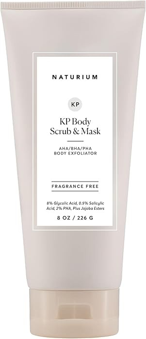 Naturium KP Body Scrub & Mask for Keratosis Pilaris, Bump Eraser Shower Scrub & Exfoliator for Sk... | Amazon (US)