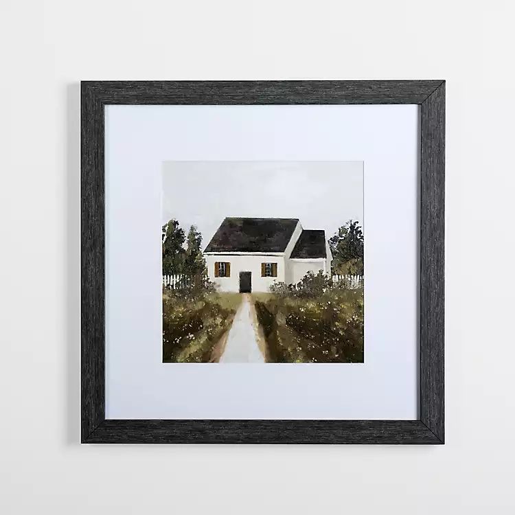 Black and White House Framed Art Print | Kirkland's Home