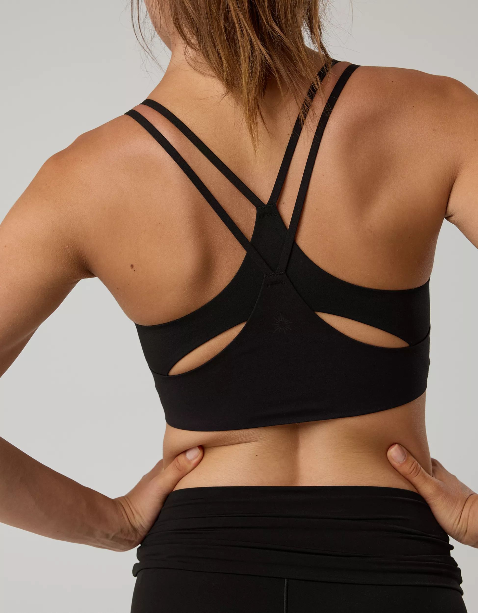 OFFLINE By Aerie Real Me Hold Up! Layered Sports Bra | Aerie
