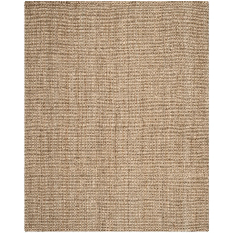Calidia Natural Fiber Hand Woven Jute Solid Color Rug | Wayfair North America