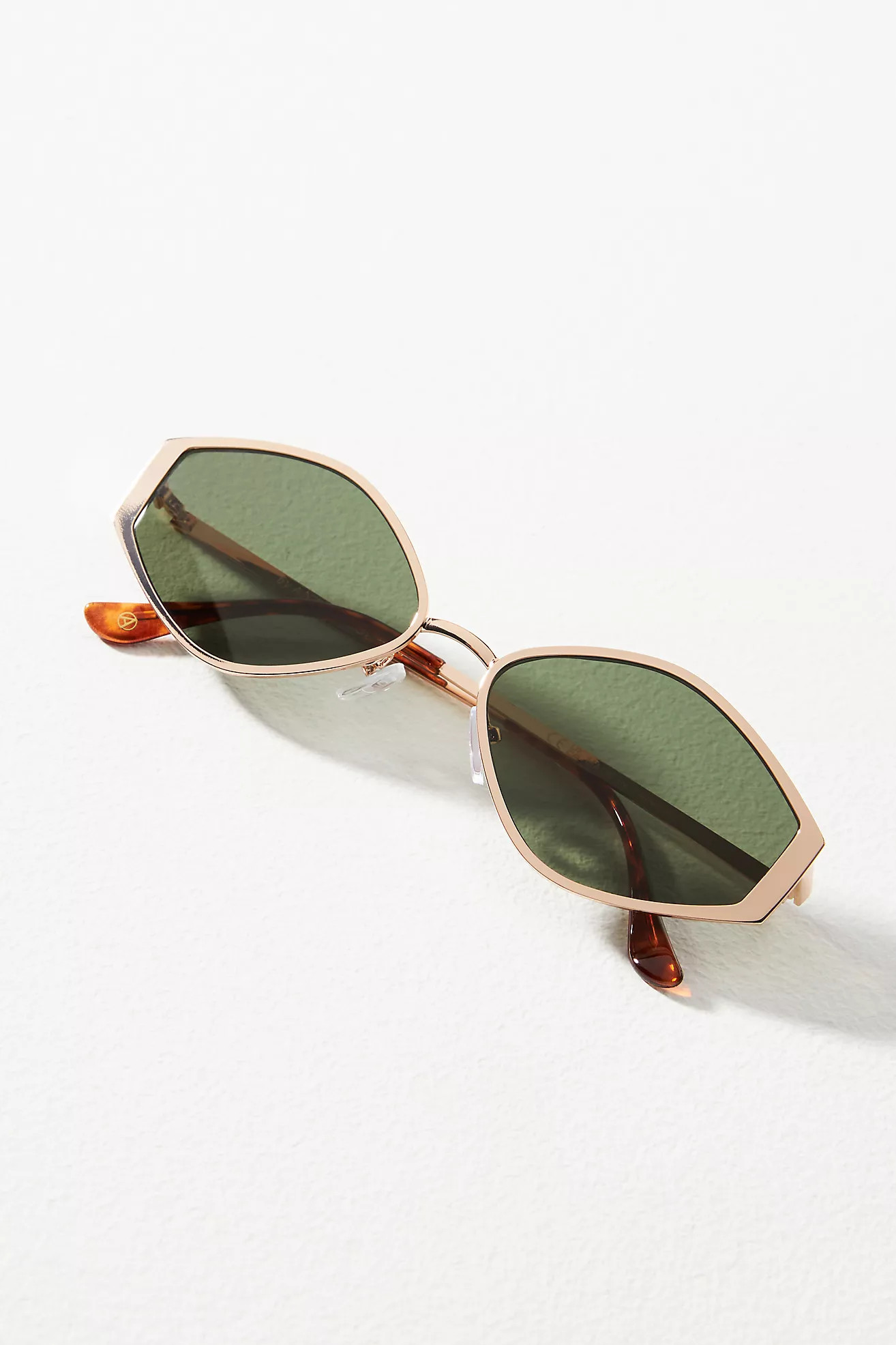 Geo Wire Sunglasses | Anthropologie (US)