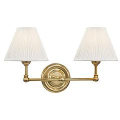 Classic No.1 12 1/4" High Aged Brass Wall Sconce | www.lampsplus.com | Lamps Plus