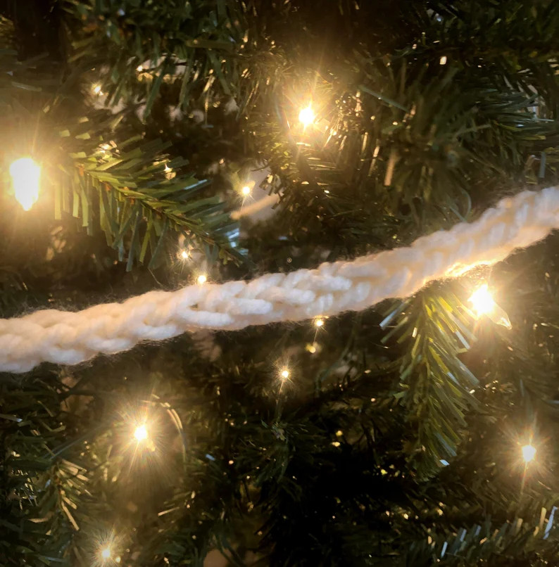 Christmas Tree Knit Garland | Etsy (US)