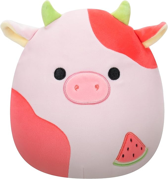 Squishmallows Original 8-Inch Oola Watermelon Scented Cow - Official Jazwares Plush | Amazon (US)