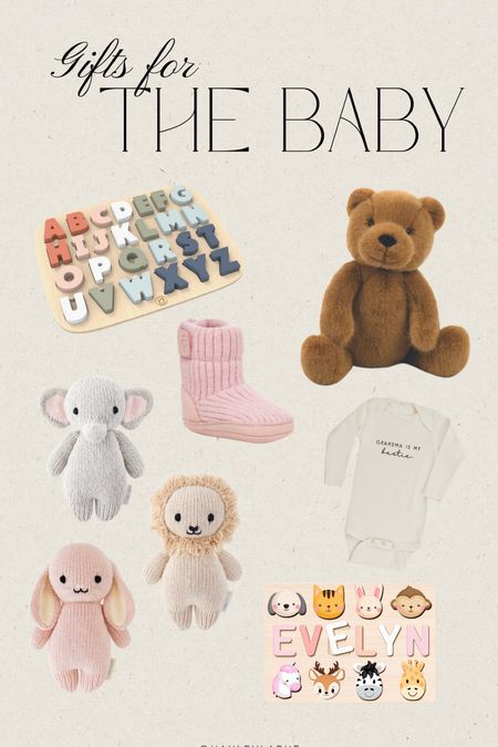 Gift ideas for THE BABY.

Gift guide • baby gifts • baby toys. Jellycat

#LTKbaby #LTKGiftGuide #LTKCyberWeek