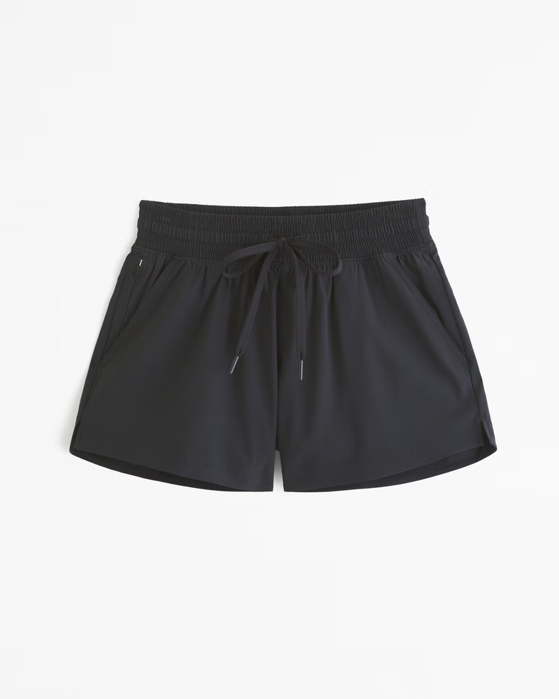 YPB motionTEK High Rise Lined Workout Short | Abercrombie & Fitch (US)