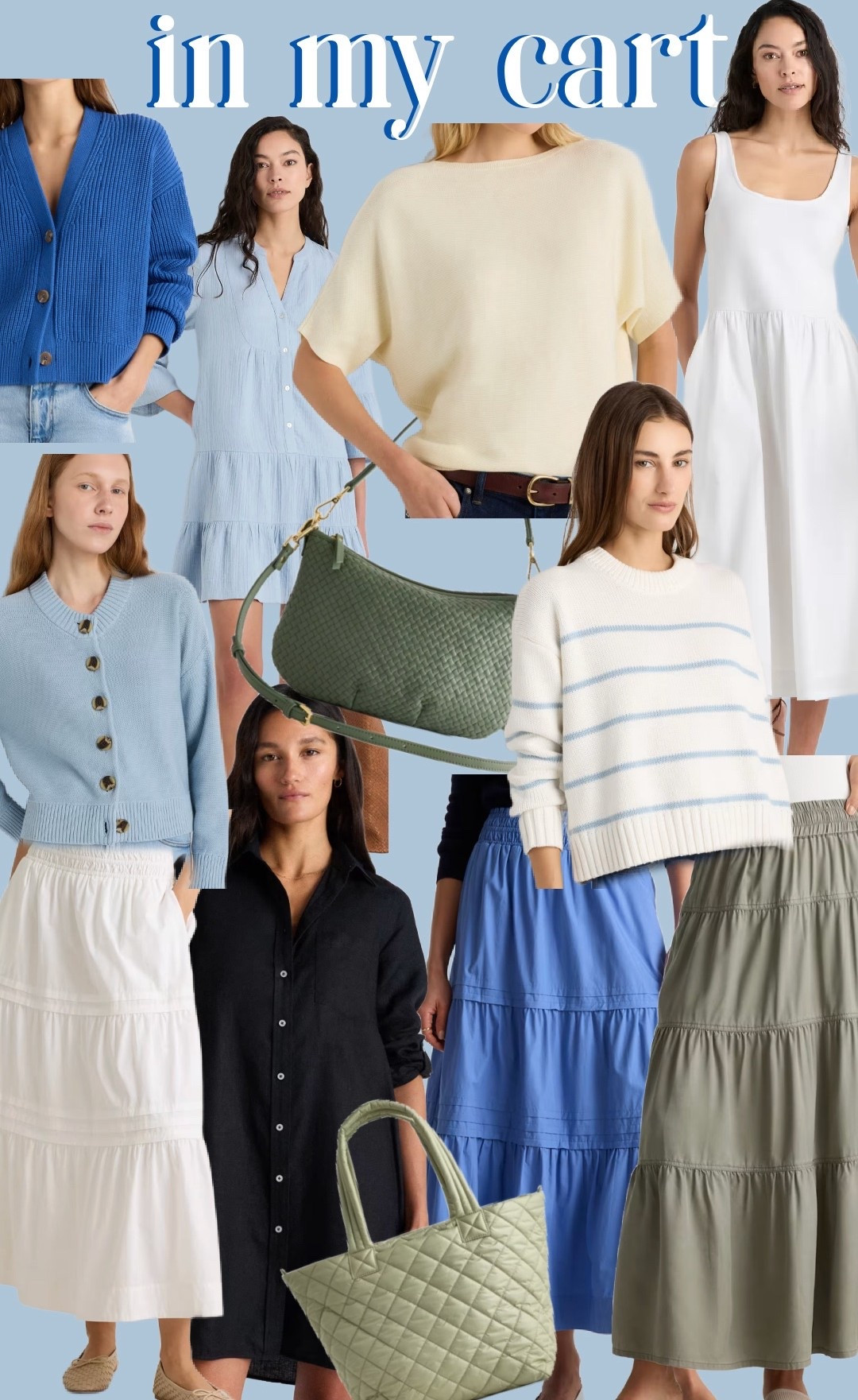 In my Quince cart 

#LTKOver40 #LTKootd