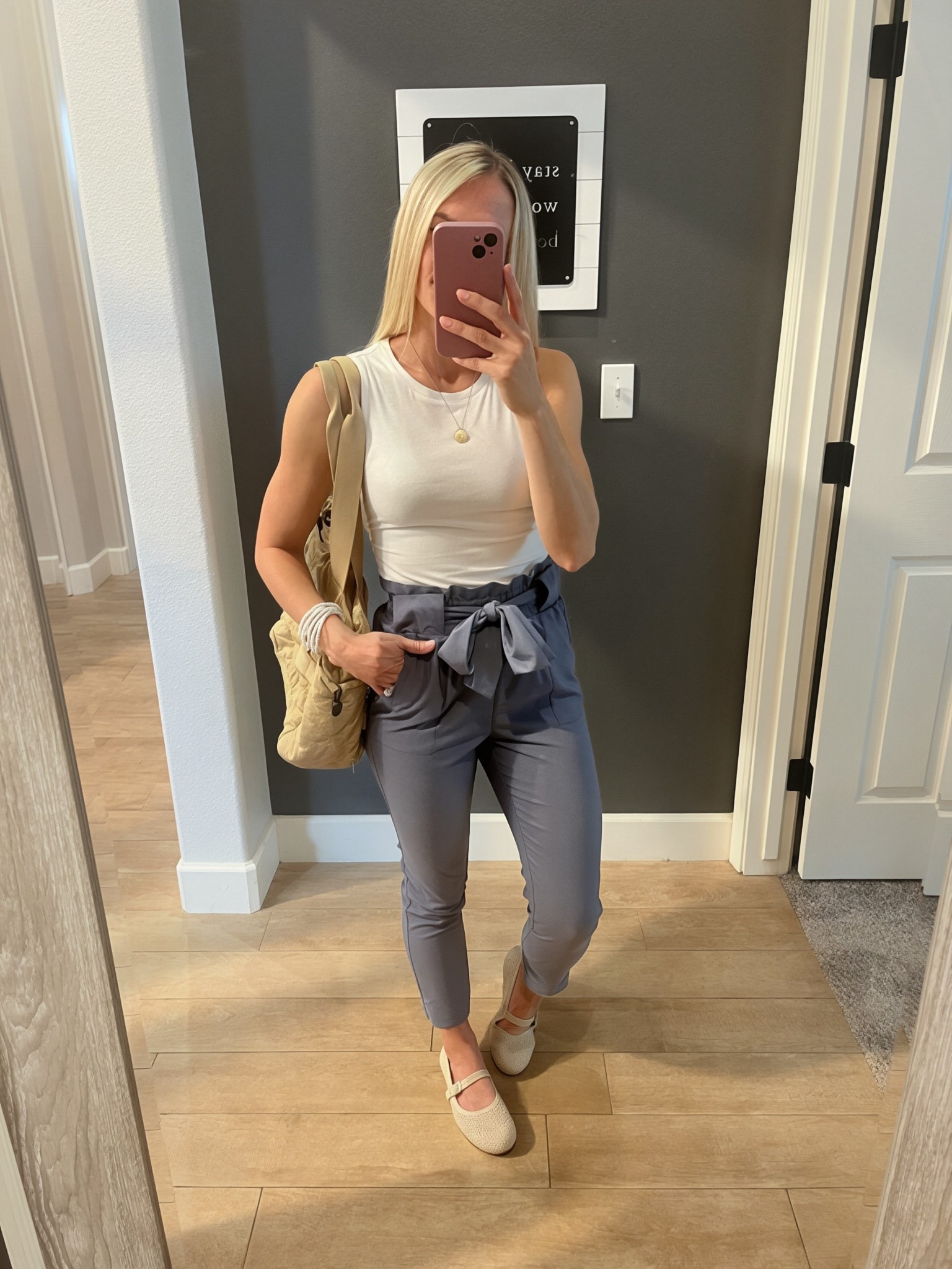 These high waisted pants have been in my closet for years and I still love them! Teacher outfit, workwear 

#LTKWorkwear