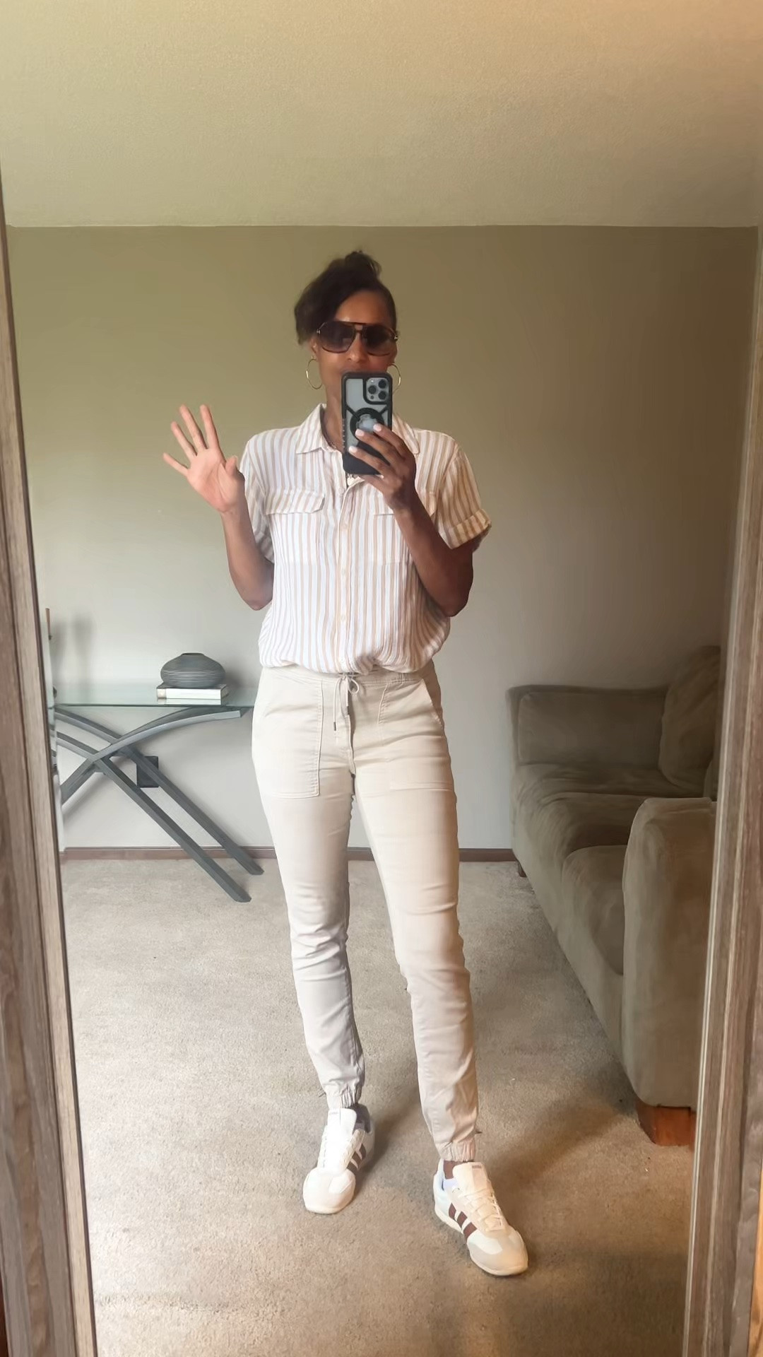 Jegging joggers are some of my favorite pants for my tall frame. Very flattering and these come in regular and tall lengths.

#LTKootd #LTKTall #LTKSaleAlert
