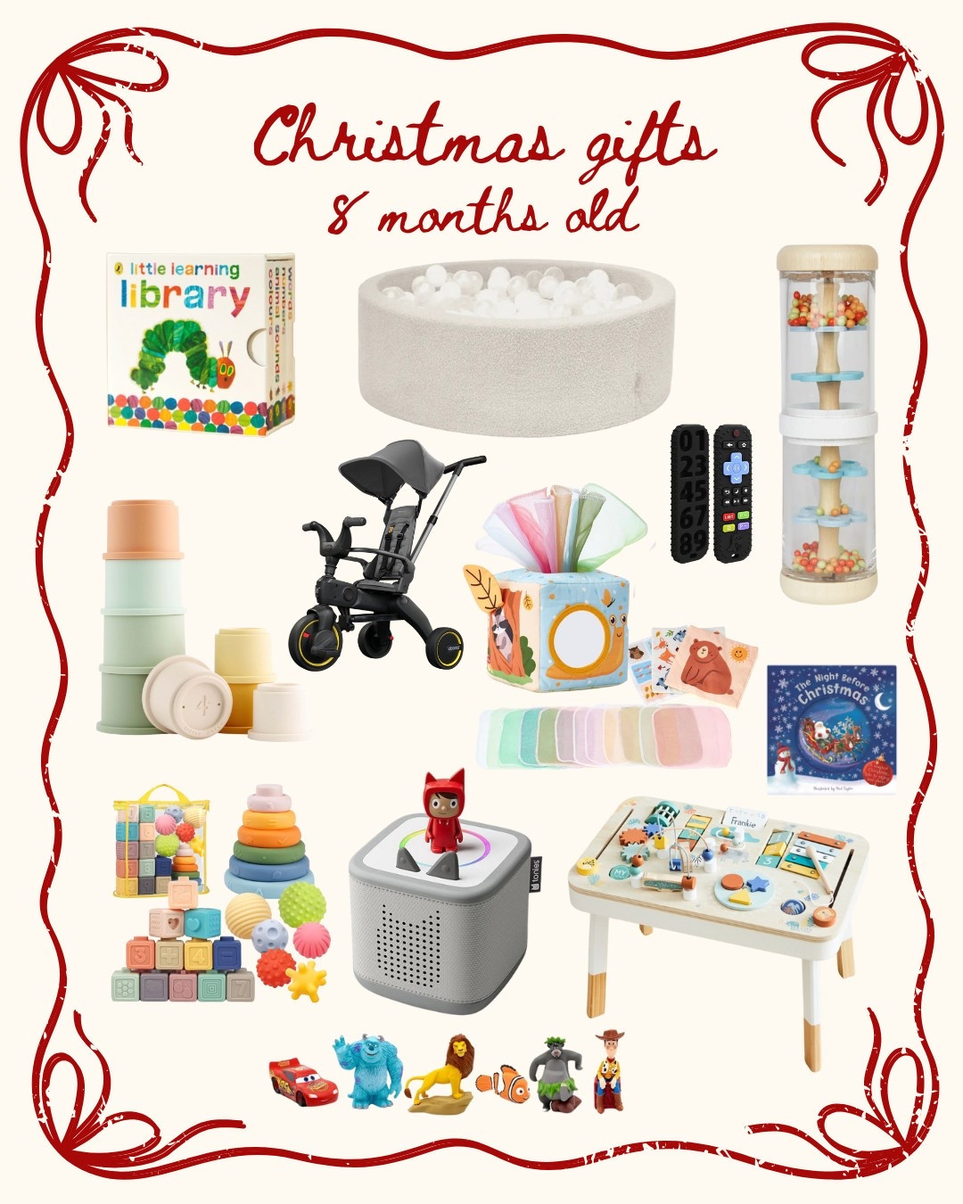Christmas ideas for a 8 month old! 

#LTKfestive #LTKuk #LTKgiftguide