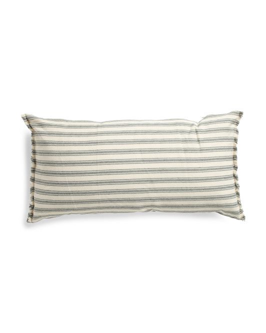 14x27 Eyelash Stripe Pillow | TJ Maxx