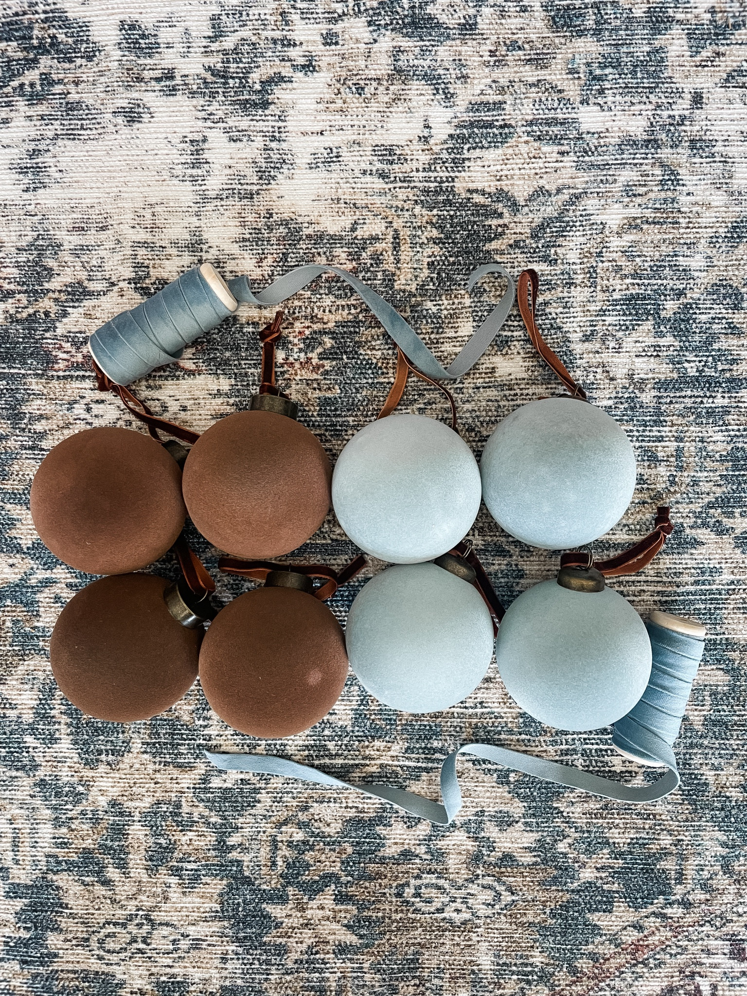 I am loving these velvet ornaments and velvet ribbon this year! I wanted velvet ornaments in dusty blue and brown and these were such a great Amazon find! The dusty blue has been out of stock for a while but just came back!

#LTKHome #LTKHoliday #LTKSeasonal