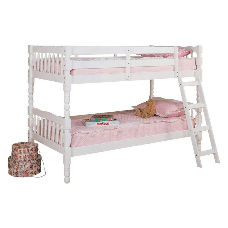 Homestead Twin/Twin Bunk Bed, White | Walmart (US)