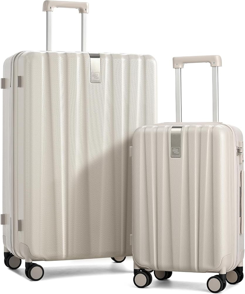 Hanke Hardshell Luggage Sets 2 Piece Extra Large Suitcases with Lock,28 Inch Luggage with Spinner... | Amazon (US)