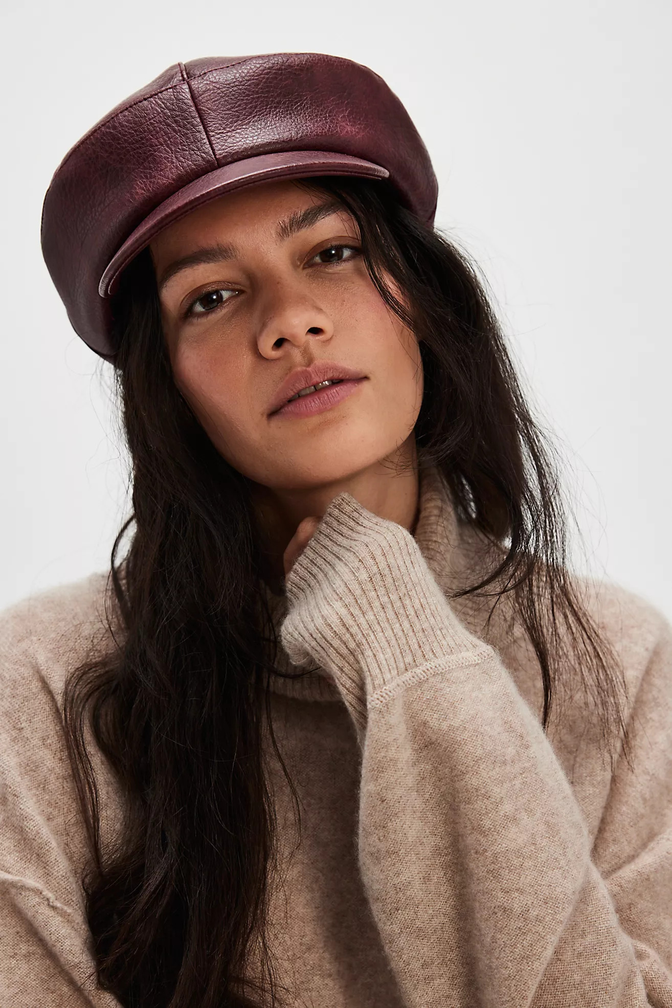Carrie Distressed Lieutenant Hat | Free People (Global - UK&FR Excluded)