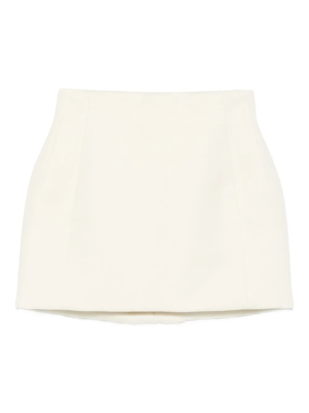 WARDROBE.NYC sculpted mini skirt - White | Farfetch Global
