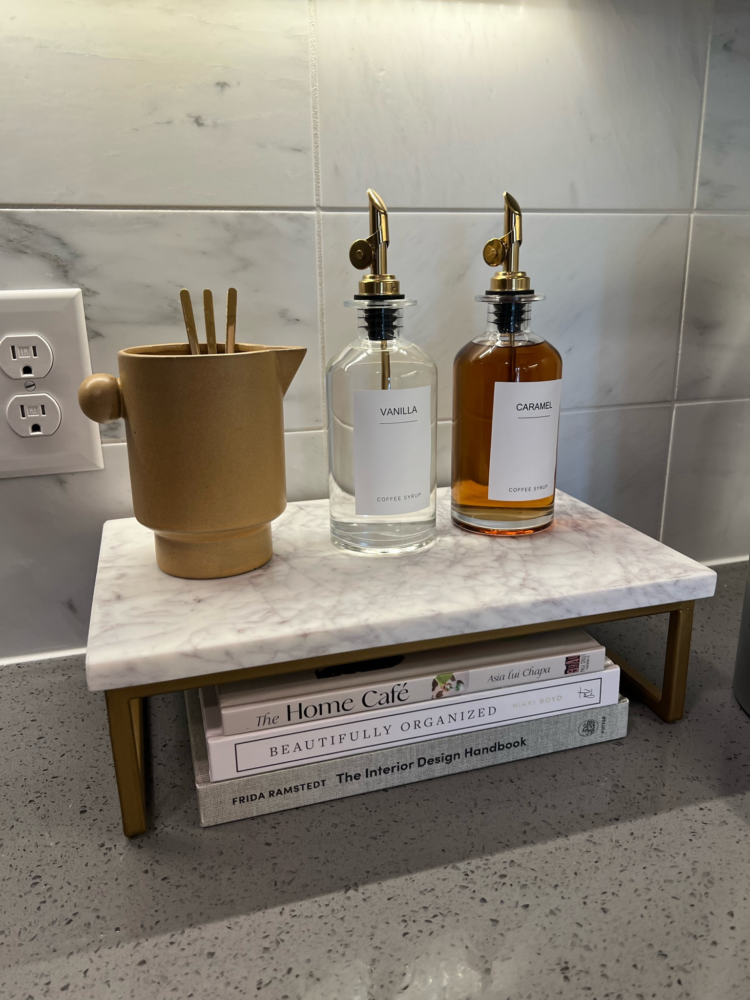 Our Coffee bar☕️🤎

home decor, amazon home decor, home decor finds, must haves, home decor under $100, kitchen decor, coffee bar, syrup modern home, #LTKhome, neutral home decor, #LTKstyletip, Coffee station decor #coffeestation #coffeebar #mugs #syrupbottle #riser #kitchendecor kitchen #neutraldecor #homefinds Coffee bar, Amazon finds, espresso mugs, kitchen counter, home decor, #nespresso #coffeestation #coffeebar #coffeecornerdecor #forthehome #home #decor #homedecor #inspo #homeinspo #kitchen #kitchendecor #kitchenstyling #kitchencountertop #coffeelover #homebody #neutralkitchen #neutralaesthetic #traydecor #traystyling #trayideas #trays #hearthandhand #magnolia #amazon #amazonfinds #amazonkitchen #amazonhome #founditonamazon syrup dispenser, coffee syrup, coffee books, coffee table books
