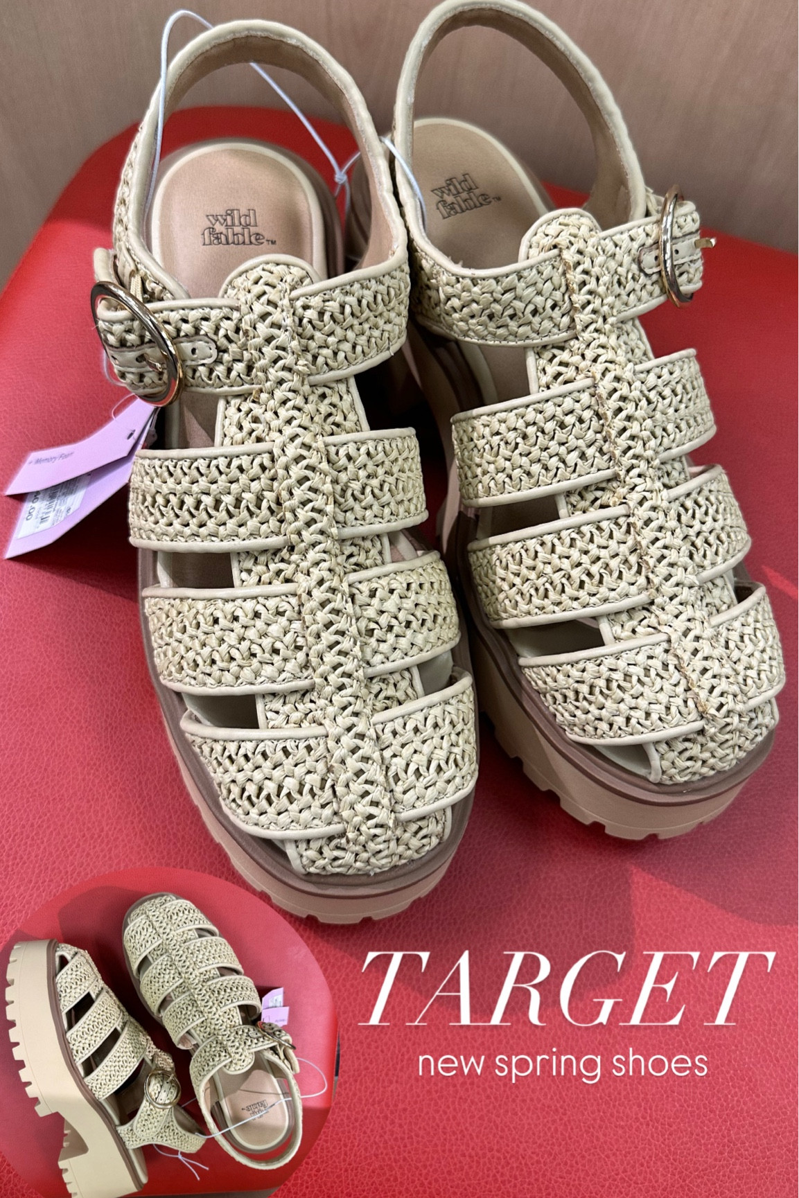 Target new shoes for spring — size down 1/2 size

#LTKShoeCrush #LTKFindsUnder50 #LTKStyleTip