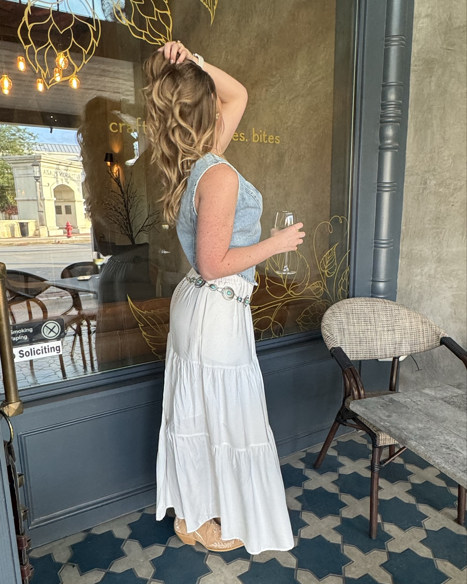 Coastal Cowgirl vibes for a Saturday wine bar date 🤠🥂

#LTKStyleTip #LTKFindsUnder50 #LTKPetite