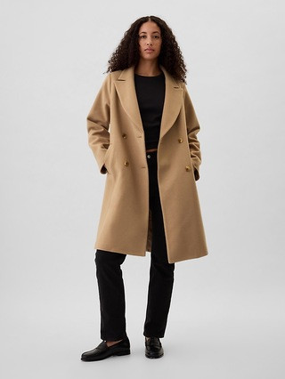 Relaxed Long Topcoat | Gap Factory