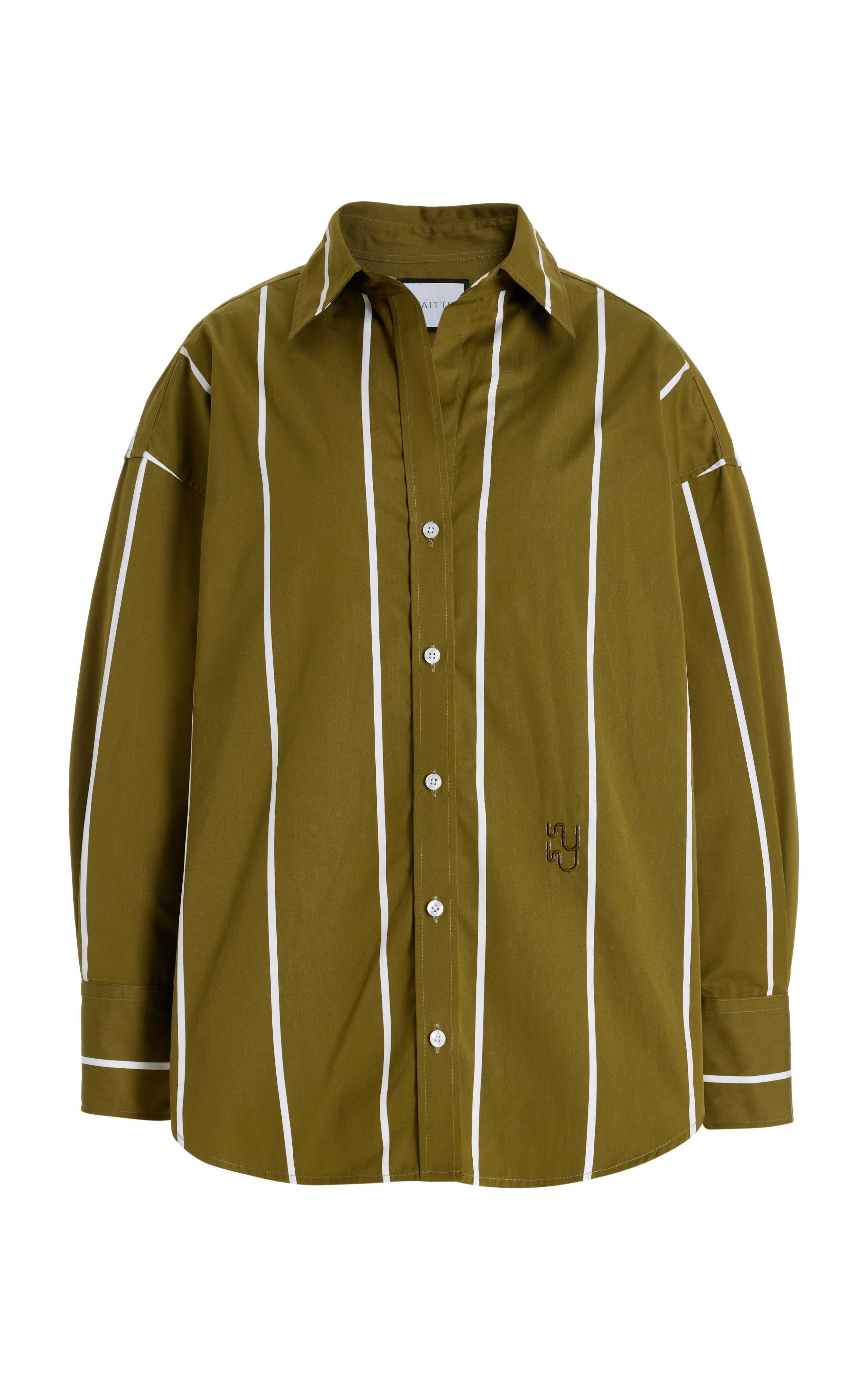 Tokyo Oversized Striped Cotton Shirt | Moda Operandi (Global)