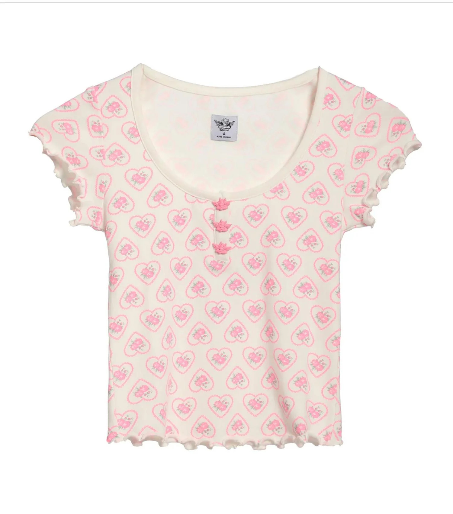 Women's Sweet Sadie Pj Top In Pink | Shop Simon