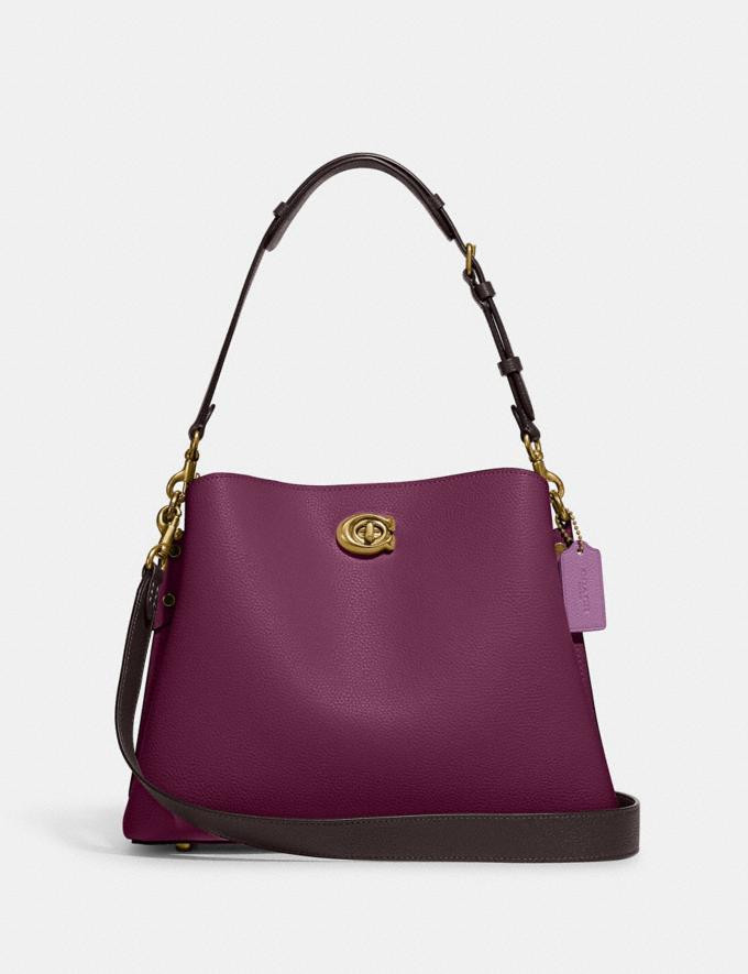 willow shoulder bag in colorblock | Coach (UK)